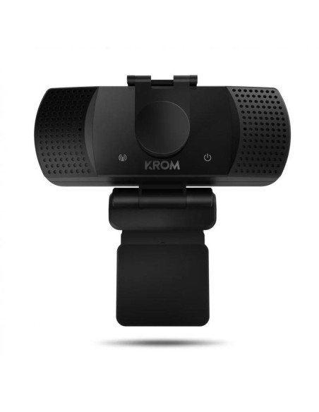 WEBCAM KROM KAM FULL HD USB BLACK + TRIPODE