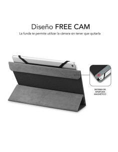 FUNDA RIGIDA SUBBLIM FREECAM PARA TABLETS 9.6-11 BLACK 2