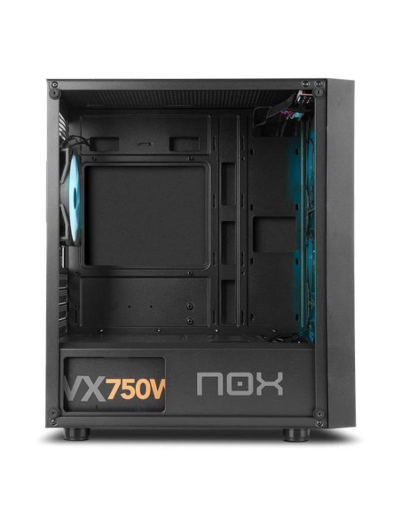 CAJA ORDENADOR GAMING NOX HUMMER INFINITY EPSILON MICRO ATX ARGB BLACK