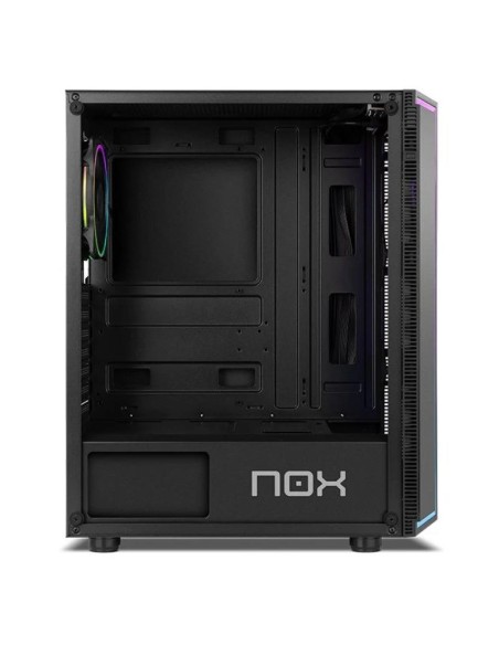 CAJA ORDENADOR GAMING NOX HUMMER INFINITY GAMA RAINBOW ATX RGB BLACK