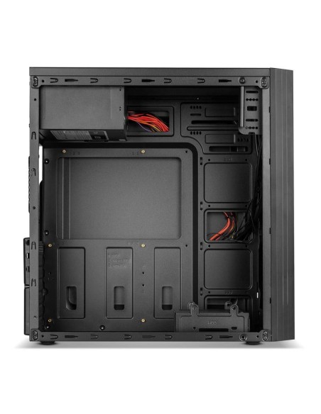 CAJA ORDENADOR NOX LITE 010 ATX DVD BLACK + FUENTE 500W