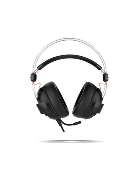 AURICULARES KROM KODE GAMING RGB USB BLACK/ORANGE