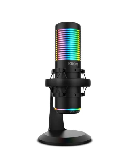 MICROFONO SOBREMESA KROM KAZE STREAMING RGB