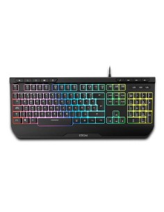 TECLADO + RATON + AURICULARES + ALFOMBRILLA KROM GAMING KENYA BUNDLE 2