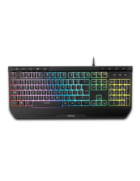 TECLADO + RATON + AURICULARES + ALFOMBRILLA KROM GAMING KENYA BUNDLE