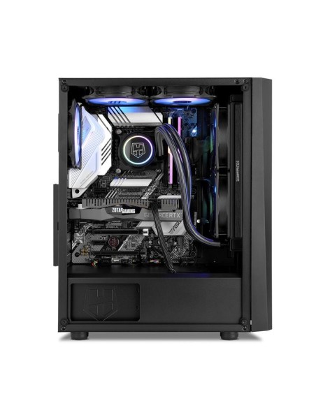 CAJA ORDENADOR GAMING NOX HUMMER FROST CRISTAL ATX ARGB