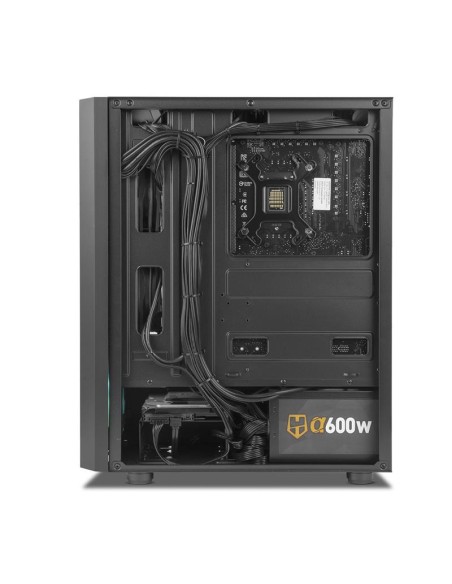 CAJA ORDENADOR GAMING NOX HUMMER FROST CRISTAL ATX ARGB
