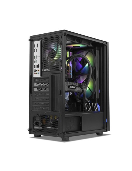 CAJA ORDENADOR GAMING NOX HUMMER FROST CRISTAL ATX ARGB
