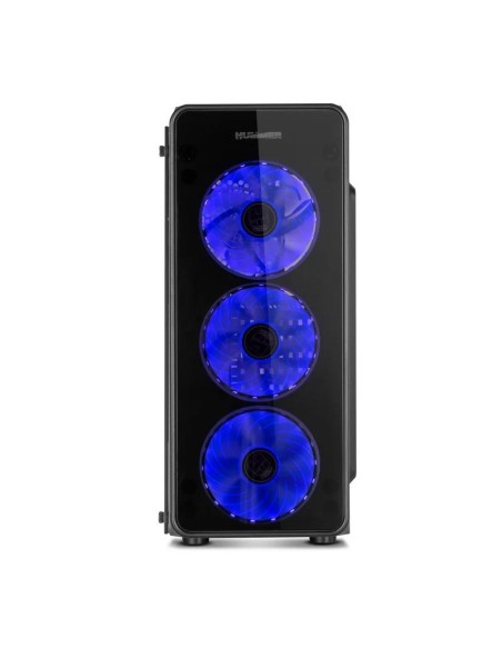 CAJA ORDENADOR GAMING NOX HUMMER TGX RAINBOW ATX RGB BLACK