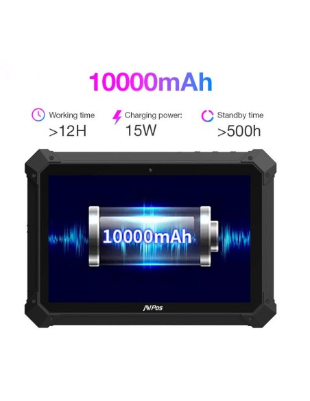 TABLET CAPTURADOR AVPOS RT1000 10.1 QUAD/6GB/128GB/WIFI/BT/NFC/2D/4G/ANDRO