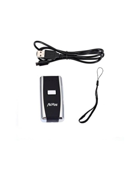 LECTOR CODIGOS AVPOS BT01 PORTATIL BLUETOOTH 1D + 2D + QR