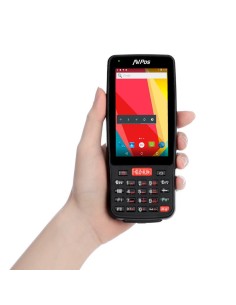 CAPTURADOR PDA AVPOS DC41 4 QUAD/2GB/16GB/WIFI/BT/NFC/2D/4G/KEYB ANDROID 2