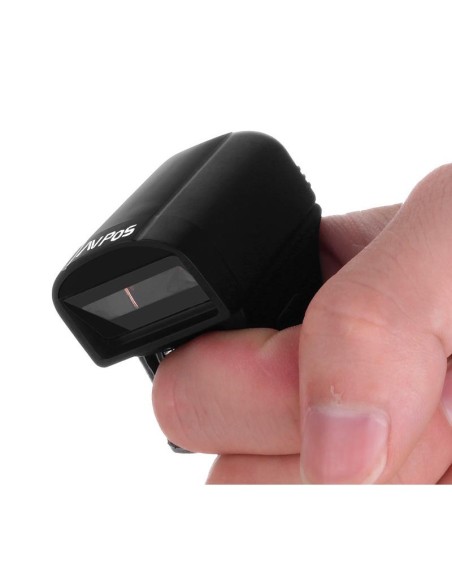 LECTOR CODIGOS AVPOS BT02 PORTATIL FINGER BLUETOOTH 1D + 2D + QR