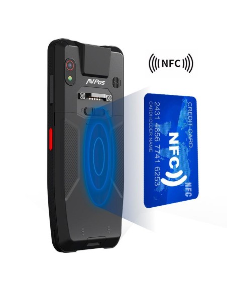 CAPTURADOR PDA AVPOS DC45 4 OCTA/4GB/64GB/WIFI/BT/NFC/2D/4G/KEYB ANDROID