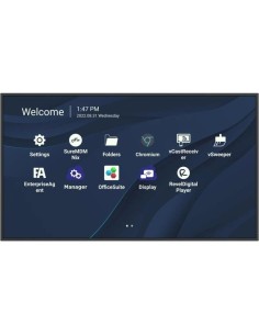 MONITOR DISPLAY PUBLICITARIO VIEWSONIC 43 4K MULTIMEDIA RJ45 VGA HDMI