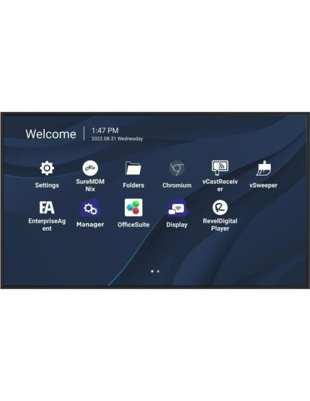 MONITOR DISPLAY PUBLICITARIO VIEWSONIC 75 4K MULTIMEDIA USB-C RJ45 HDMI