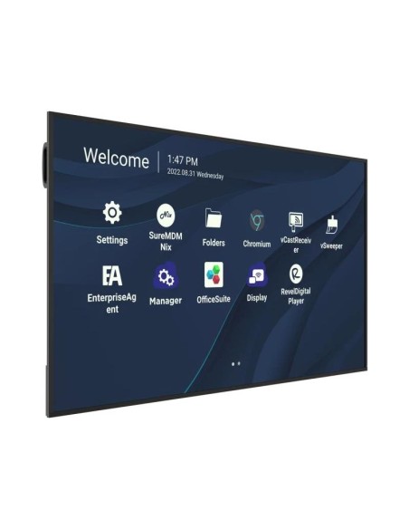 MONITOR DISPLAY PUBLICITARIO VIEWSONIC 75 4K MULTIMEDIA USB-C RJ45 HDMI