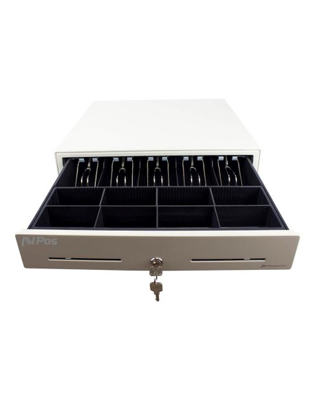 CAJON PORTAMONEDAS AVPOS 41CM WHITE
