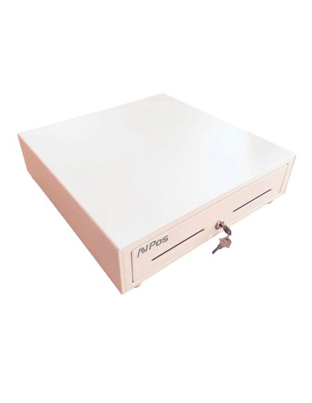 CAJON PORTAMONEDAS AVPOS 41CM WHITE