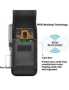 FUNDA AVPOS CON CLIP DE CINTURON PDA/SMARTPHONE HASTA 6.8? 2