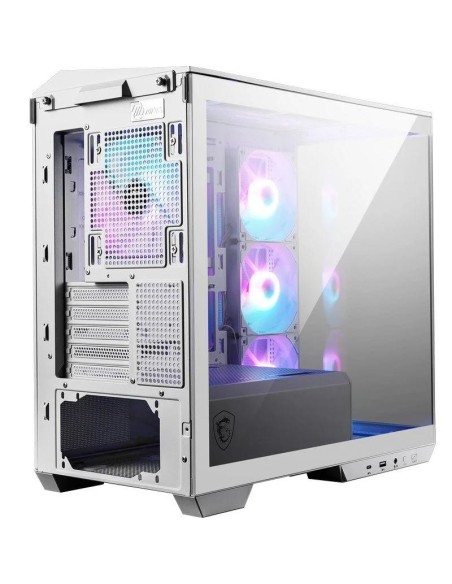 CAJA ORDENADOR GAMING MSI MAG PANO M100R PZ MATX RGB WHITE