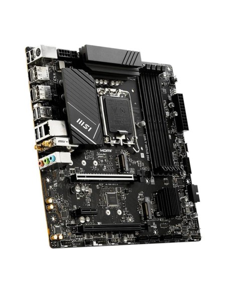 PLACA BASE MSI PRO B760M-A WIFI MATX DDR5 HDMI + DISPLAYPORT