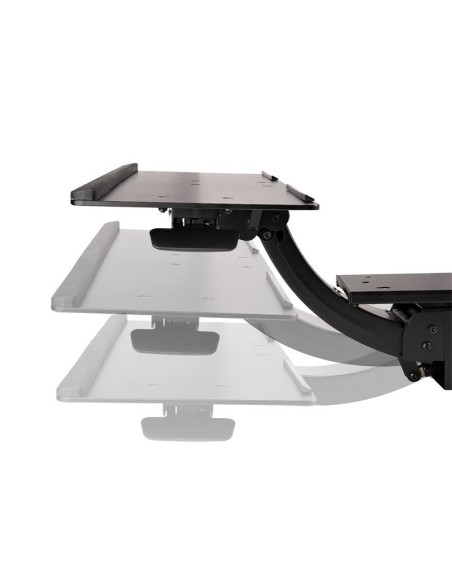 SOPORTE ERGONOMICO BANDEJA PARA TECLADO + RATON 30XM*78CM REPOSAMUÑECAS
