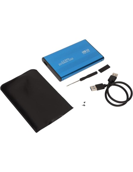 CAJA EXTERNA ONEWAY HDD 2.5 SATA USB 3.0 BLUE