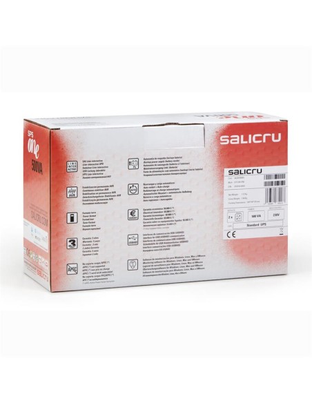 UPS SALICRU 500VA SERIE ONE IEC