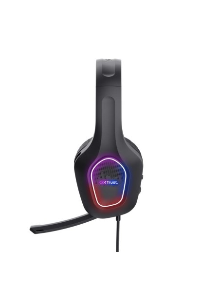 AURICULARES + MICROFONO TRUST GAMING GXT 416 ZIROX HEADSET RGB BLACK