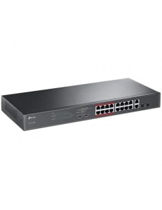SWITCH TP-LINK GIGABIT 16 PUERTOS + 2 POE+ TL-SL1218MP RACK 2