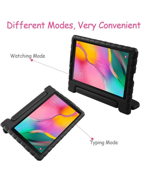 FUNDA PARA SAMSUNG TAB A8 10.5 RUGERIZADA BLACK