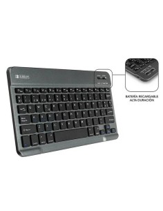 FUNDA SUBBLIM CON TECLADO KEYTAB PRO BLUETOOTH TABLET 10.1-10.8 BLACK 2