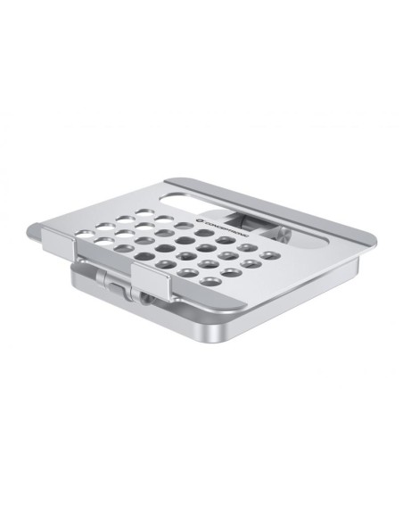 SOPORTE + DOCK USB-C CONCEPTRONIC HDMI USB-C PD 100W USB MICROSD SILVER