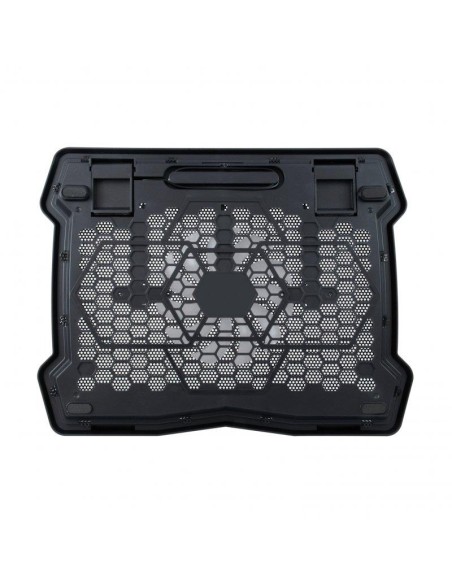 SOPORTE REFRIGERADOR NOTEBOOK CONCEPTRONIC ALUMINIO 15.6 ERGONOMICO BLACK