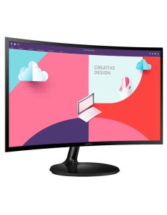 MONITOR SAMSUNG ESSENTIAL S3 24 CURVO LED FULL HD HDMI + VGA 2