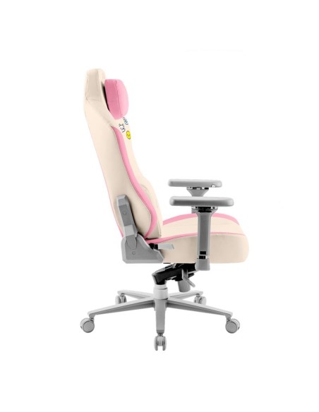 SILLA GAMING PHOENIX NOVA CUERO CREAM EDITION WHITE/PINK