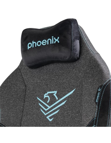 SILLA GAMING PHOENIX TELA MONARCH TALLA R BLACK/BLUE