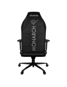 SILLA GAMING PHOENIX CUERO MONARCH TALLA XL BLACK 2