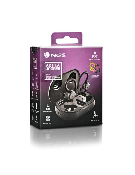 AURICULARES NGS ARTICA JOGGER EARPHONES BLUETOOTH TWS IPX7