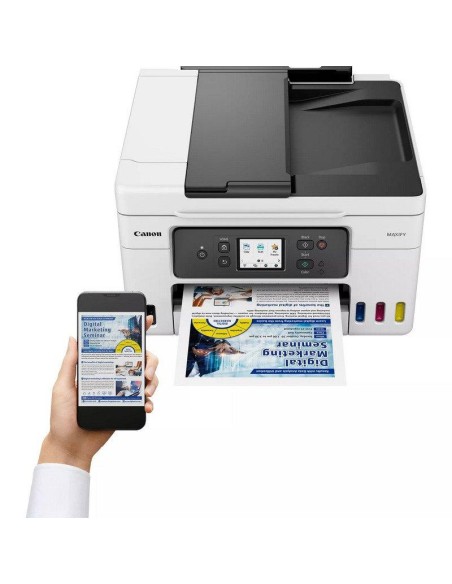 IMPRESORA CANON MAXIFY GX4050 MEGATANK MFP DUPLEX COLOR WIFI BLACK/WHITE