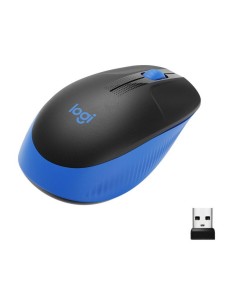 RATON LOGITECH M190 WIRELESS BLUE 2