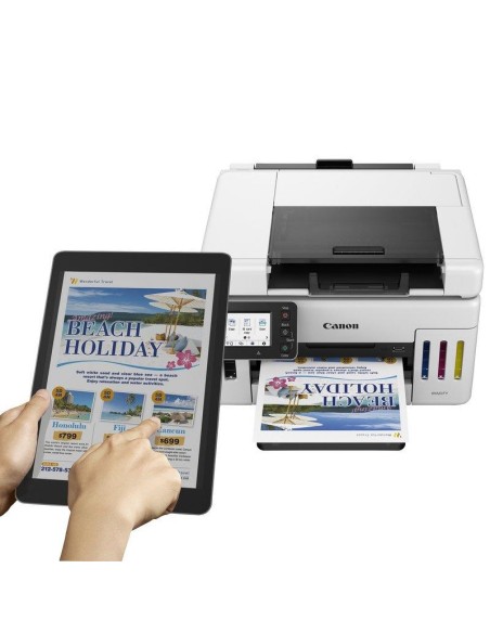 IMPRESORA CANON MAXIFY GX6550 MEGATANK MFP DUPLEX D-ADF COLOR RJ45/WIFI