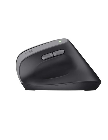 RATON TRUST BAYO II ERGONOMICO ECO 2400 DPI WIRELESS RECARGABLE BLACK