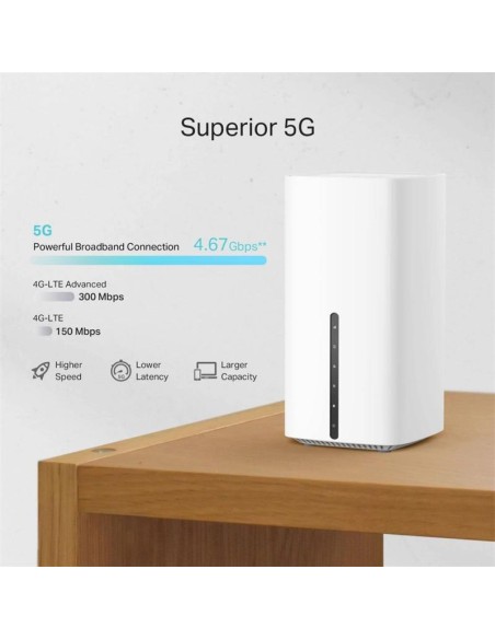 WIRELESS ROUTER TP-LINK ARCHER NX200 WIFI 6 AX1800 DUAL BAND 5G