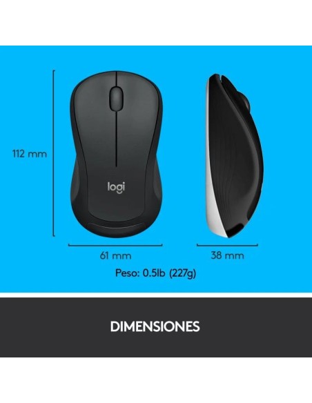 TECLADO + RATON LOGITECH MK540 WIRELESS BLACK