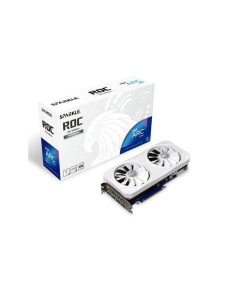 TARJETA DE VIDEO SPARKLE INTEL ARC A770 ROC LUNA OC 16GB GDRR6 WHITE