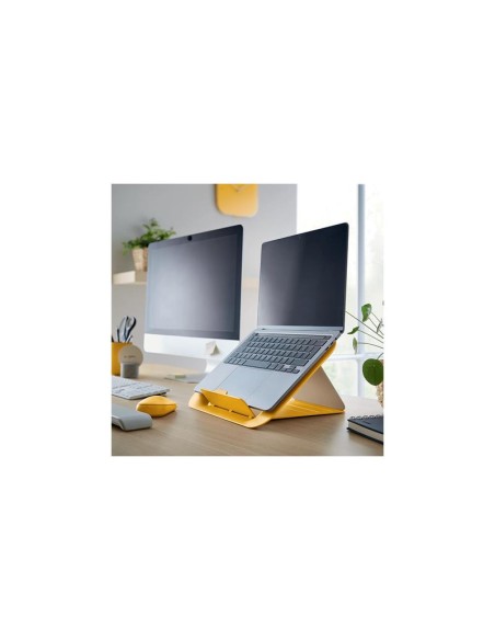 SOPORTE LEITZ SOBREMESA PARA NOTEBOOK ERGONOMICO 13-17 YELLOW