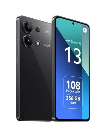 SMARTPHONE XIAOMI REDMI NOTE 13 6.67 FHD+ 8GB/256GB/108MP/NFC/4G BLACK