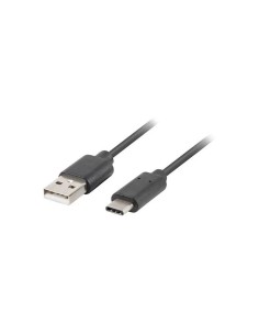 CABLE LANBERG USB 2.0 USB-C/M A USB-A/M 3M 2